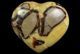 Polished Septarian Heart #82002-1